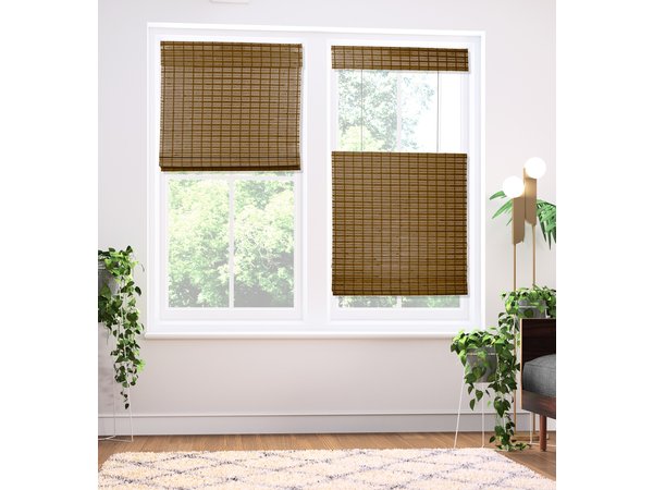 Blindsgalore Cordless Top Down Bottom Up Woven Shades
