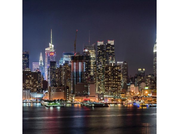 New York City Skyline at Night Guided Tour