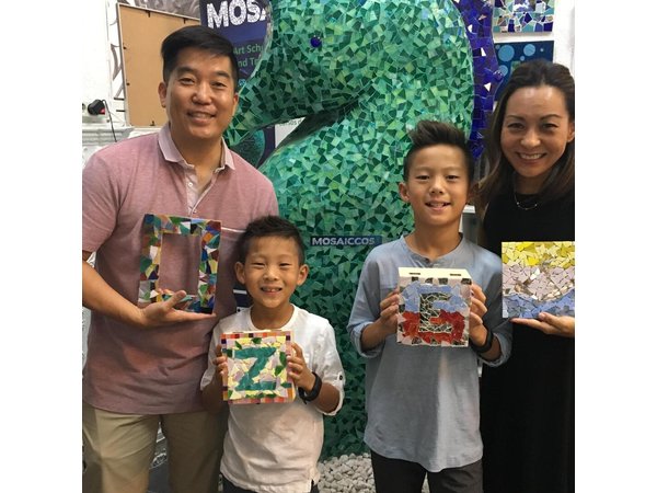 Offer: Be Gaudí mosaic class Barcelona for families (max 4 pax)