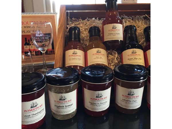 Wine and Wine Jelly-Sauce Tasting on Plymouth Bay