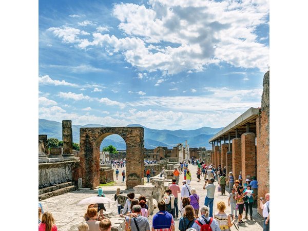 Pompeii and Amalfi Coast from the Port of Salerno