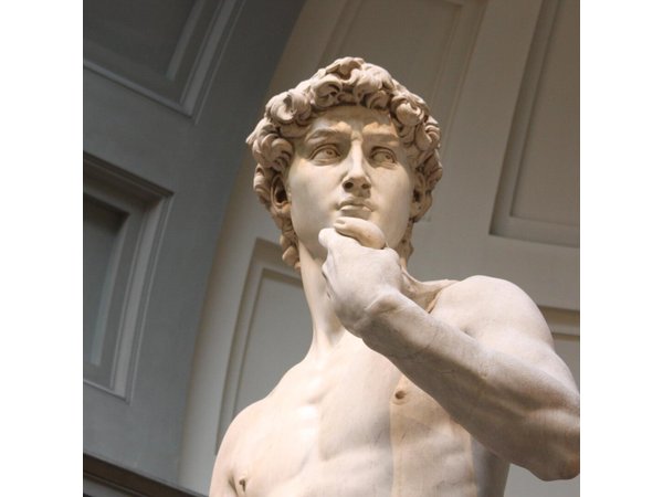 David and the highlights of Florence.