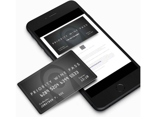 Priority Wine Pass: Discounts at 400+ wineries in Napa, Sonoma, CA, OR and WA