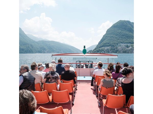 Guided Walk from Lugano to Gandria promoted by Lugano Region - return by boat