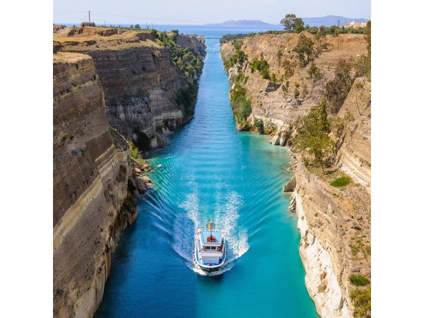 From Athens: Corinth Canal and Mycenae private tour