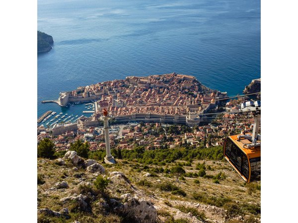 Dubrovnik Cable Car Ride and Old Town Walking Tour