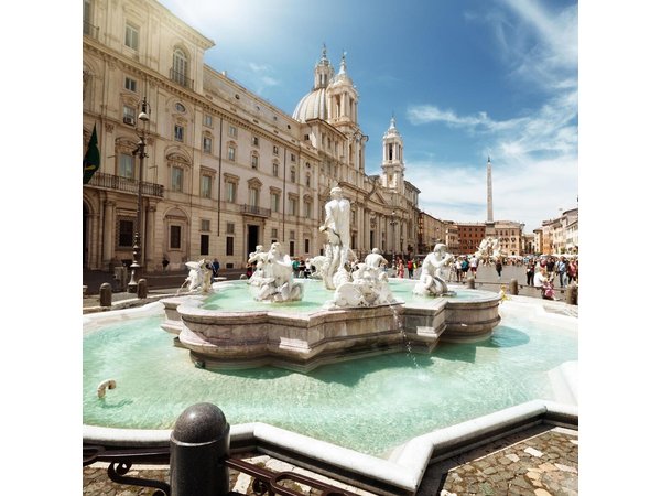 Private Piazzas of Rome Tour with Colosseum & Roman Forum