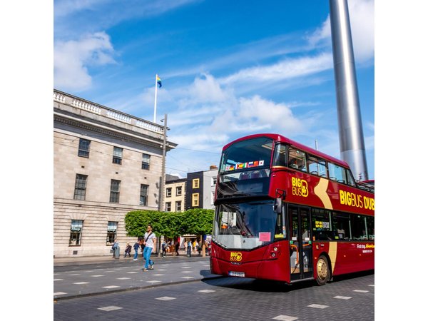 Big Bus Dublin Hop-on, Hop-off Sightseeing Tour with Live Guide