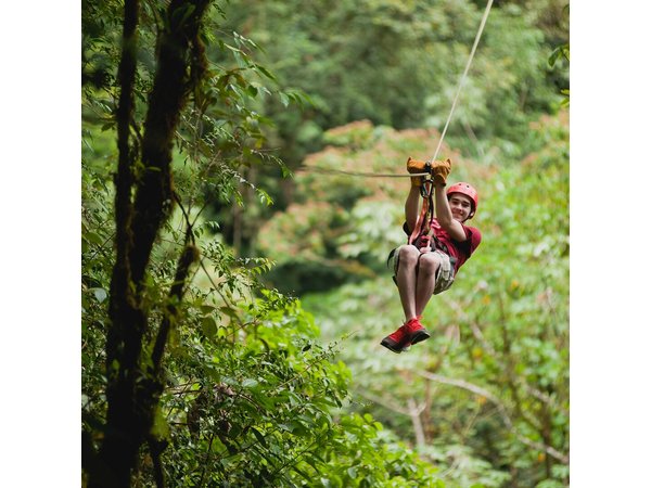 Zipline Adventure San Luis From San José