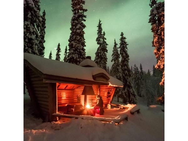 3-h Northern Light Safari by Snowmobiles From Levi