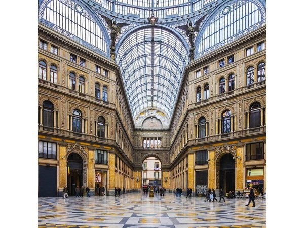 Naples panoramic tour and Monumental historic center.