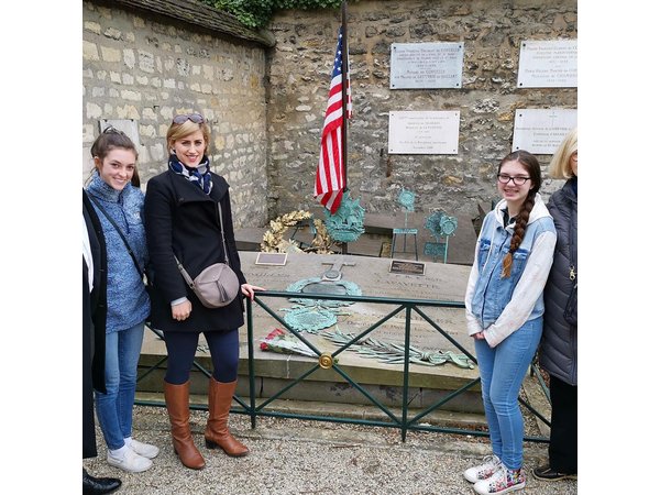 US and French revolution with General Lafayette