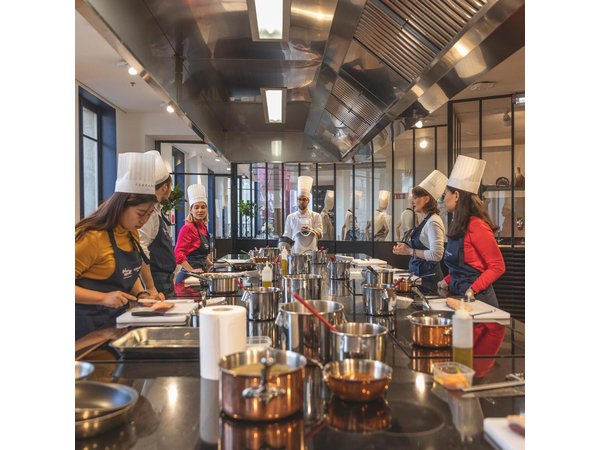 Paris Cooking Class with Ferrandi chef at Galeries Lafayette