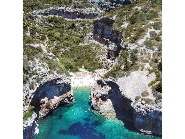 Blue Cave and Hvar Boat Tour: Small-Group from Split or Brac
