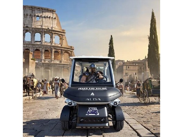 Imperial Rome: Golf Cart Tour in Rome