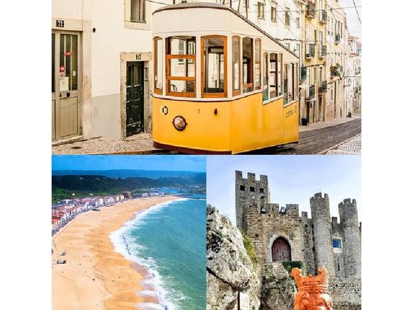 Nazaré, Óbidos and Lisbon Full-day Private Tour from Lisbon