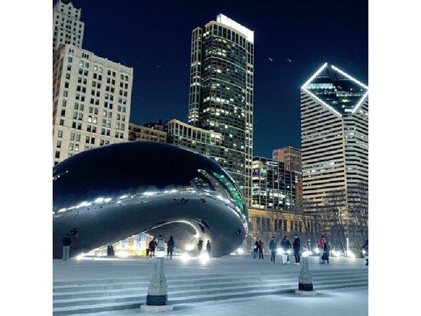 Chicago in Spanish. Architecture. Mafia, Interiors, Underground