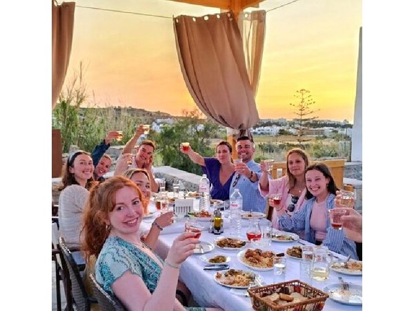 Cooking Class Sunset Dinner and Tour in Paros Farm