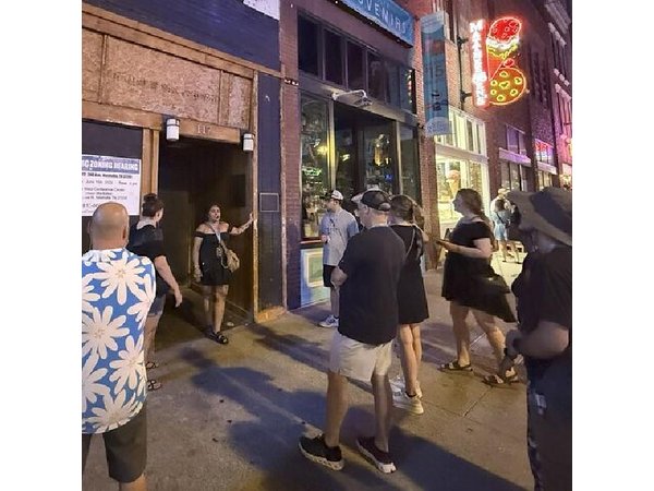Haunted Nashville Boos and Booze Ghost Walking Tour
