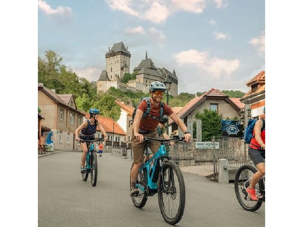 E-Bike Full-Day Trip From Prague: The Mighty Karlstejn Castle