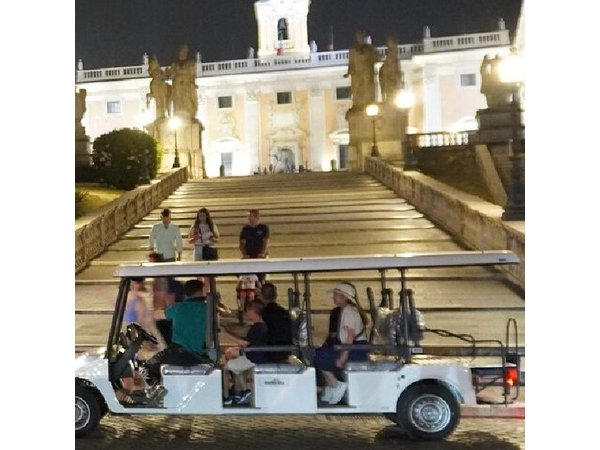 Rome in Golf Cart Top sights & panoramic views of Rome