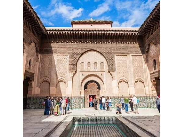 Marrakech: Ben Youssef Madrassa, Secret Garden and Medina Tour