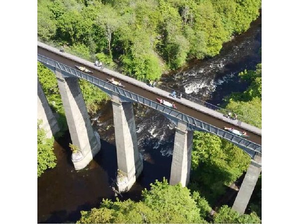 Pontcysyllte Aqueduct Canoe Tours in Llangollen