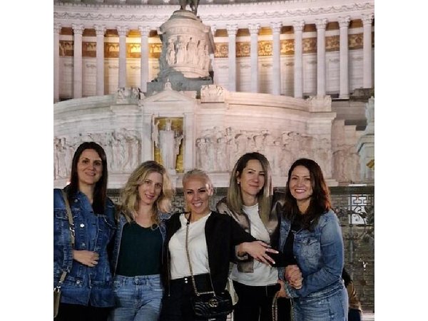 Rome Golf Cart Tour at Sunset - with Spritz!
