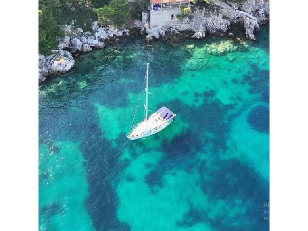 Dubrovnik : Full Day Group Sail Boat Tour to Elaphiti & Blue Cave