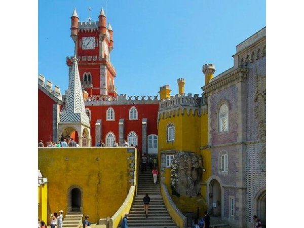 From Lisbon: small-group Sintra, Pena, Regaleira, Roca & Cascais