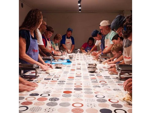 Make fresh pasta and Italian aperitivo In Barcelona