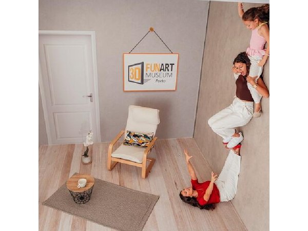 3D Fun Art Museum Porto Ticket