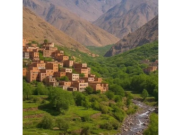Marrakech: 1-Day Atlas Mountains with Imlil Valley & Waterfalls