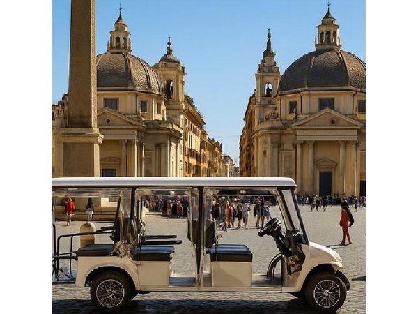 Rome: Full City Tour by Golf Cart (Private or Shared)