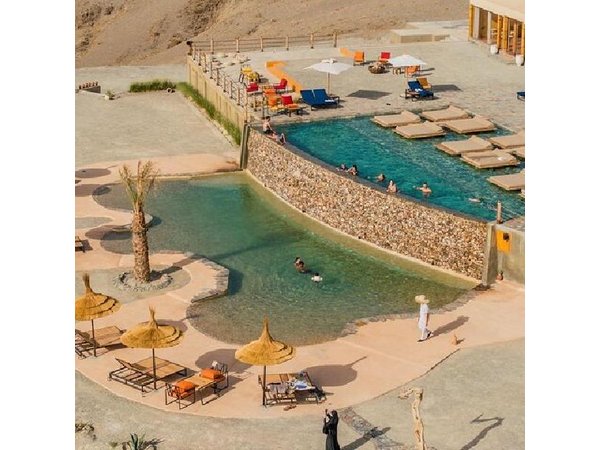 Agafay Desert Pool Day Pass with Lunch & Transfers from Marrakech