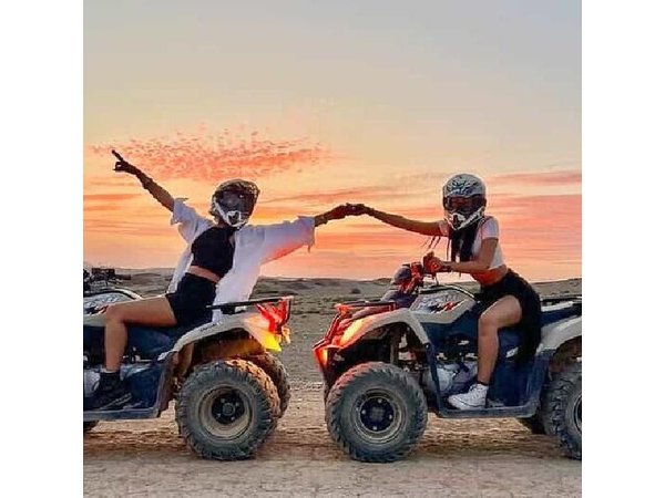 Agafay Desert Tour from Marrakech Quad Dinner and Camel Riding