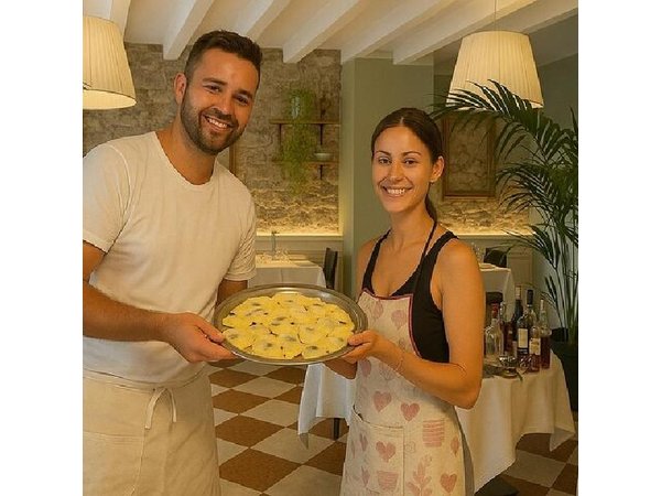 Verona in Arena : Pasta and Tiramisu Cooking Course with Wine