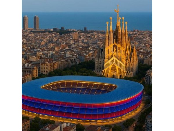 Barcelona Private Experience Premium match and Gaudi Tour