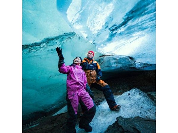 Glacier Snowmobiling and Natural Ice Cave Tour from Reykjavik
