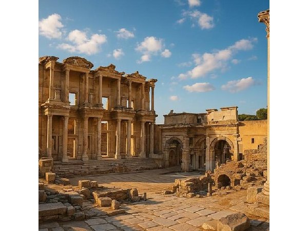 Ephesus and Pamukkale Full-Day Private Tour from Istanbul by Plane