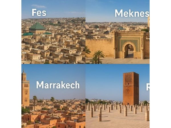 Morocco Imperial Cities 4 Day Private Tour from Fes to Marrakech