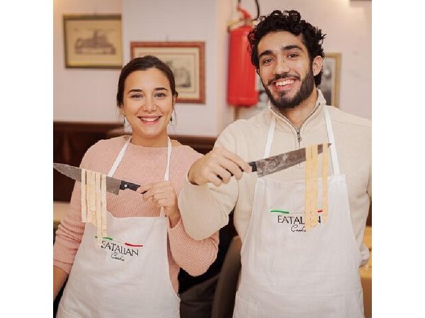 Fettuccine Pasta Cooking Class in Rome City Center