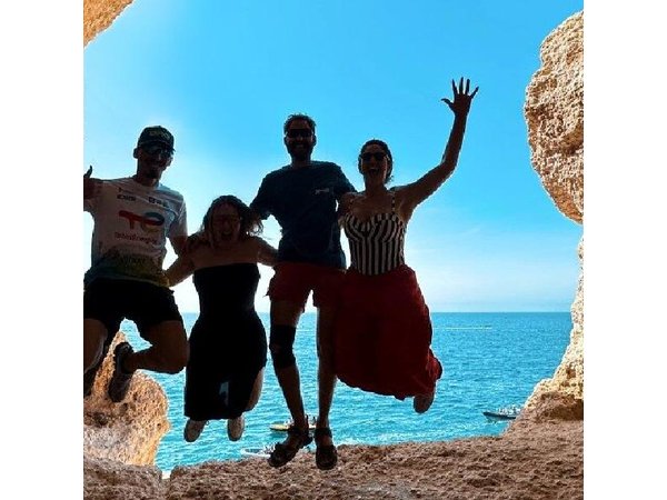 From Faro : Benagil, Algar Seco, 7 Hanging Valleys & Navy