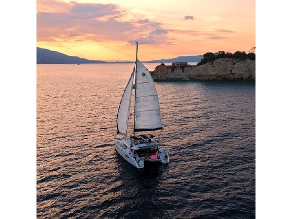 Chania Sunset Catamaran Cruise from Souda Port