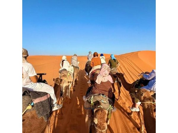 From Marrakech: 4 Day Round Trip via Merzouga Desert & Camel Trek