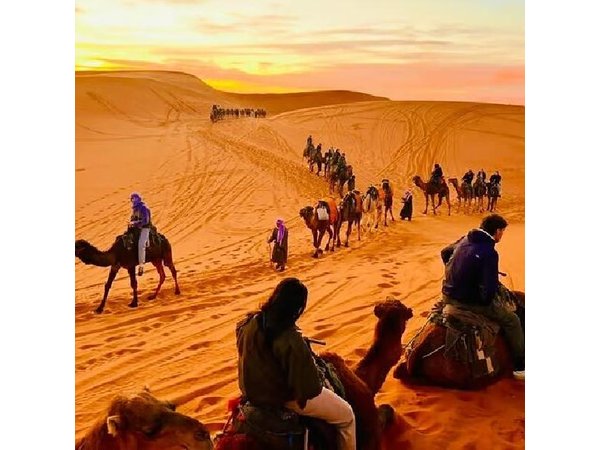 From Marrakech: 3-Day Merzouga Sahara Desert Tour, Camp & Camel