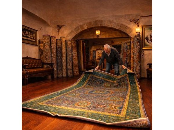 Istanbul Turkish Carpet Shopping in a Historic Caravanserai