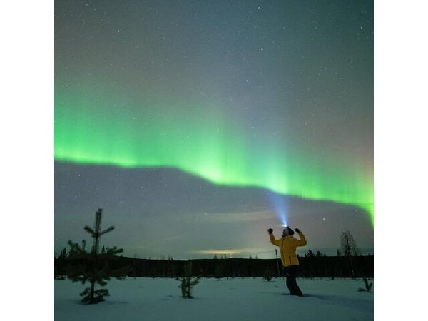 Northern Lights Hunting Photography Tour in Rovaniemi Finland