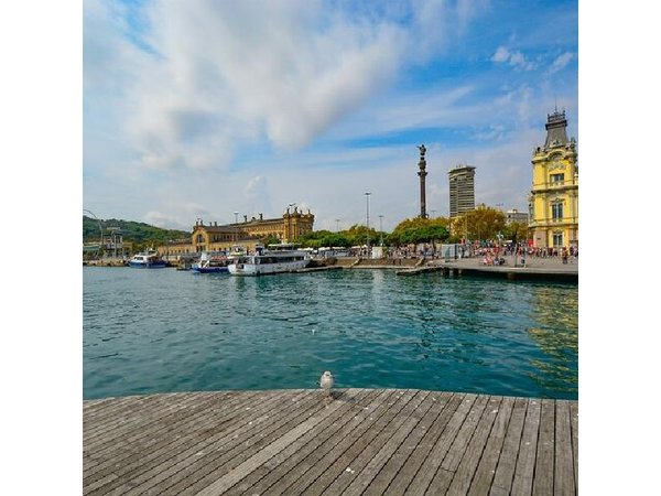 Barcelona Old Town Walking Tour and Harbour Boat Trip