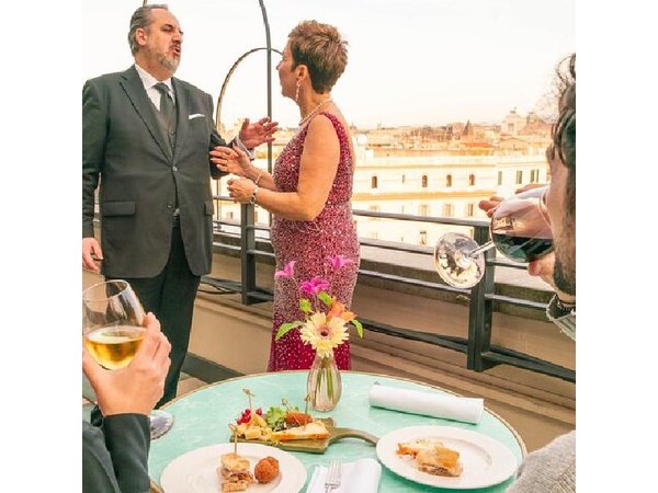 Rome Trastevere Rooftop Opera and Aperitif